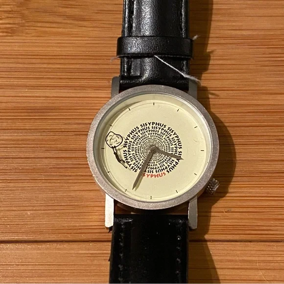 Unemployed Philosophers Guild Sisyphus Watch Tempus Fugit Greek Mythology - Picture 1 of 4